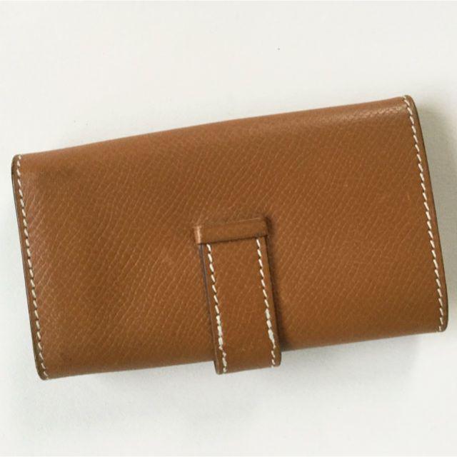 Hermes(エルメス)の65％OFF★人気エルメス♡ベアン☆6連キーケース☆エプソン♪ゴールド色★ レディースのファッション小物(キーケース)の商品写真