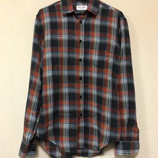 サンローラン(Saint Laurent)のサンローランパリ 16ss チェックシャツ 三代目JSB 岩田剛典着用(シャツ)