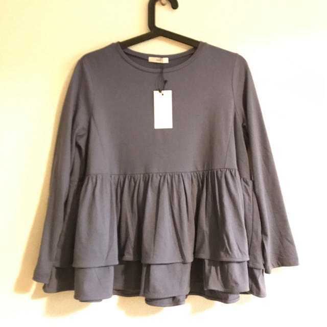新品! yori ダブルフリルロングスリーブカットソーの通販 by tommy ...