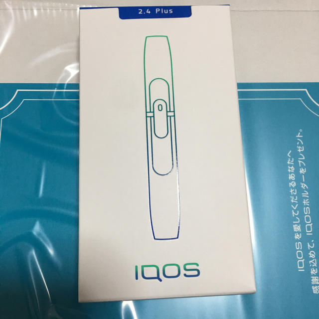 IQOS(アイコス)の新品未開封 iqos ホルダー ネイビー メンズのファッション小物(タバコグッズ)の商品写真