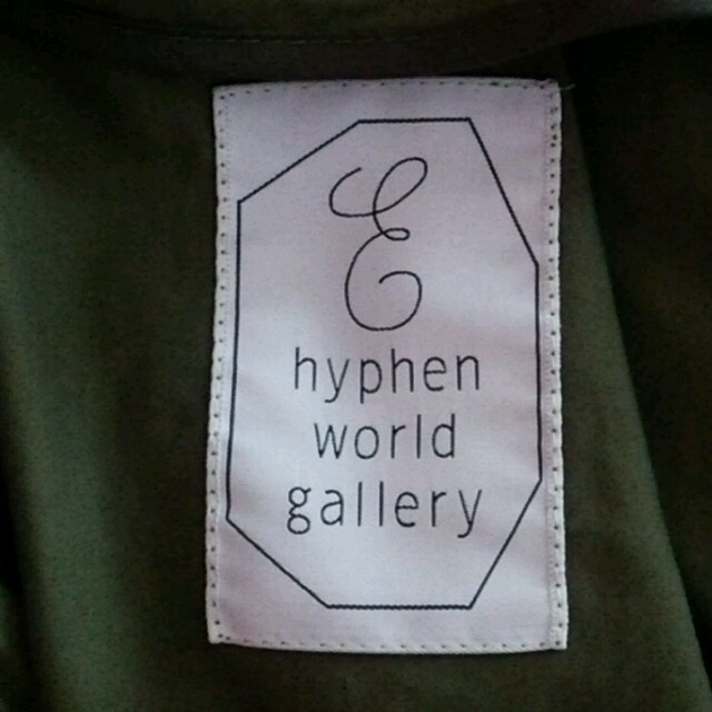 E hyphen world gallery(イーハイフンワールドギャラリー)のＥhyphenworldgallery レディースのジャケット/アウター(スプリングコート)の商品写真