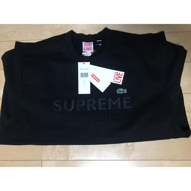 Supreme LACOSTE Crewneck スウェット コラボ