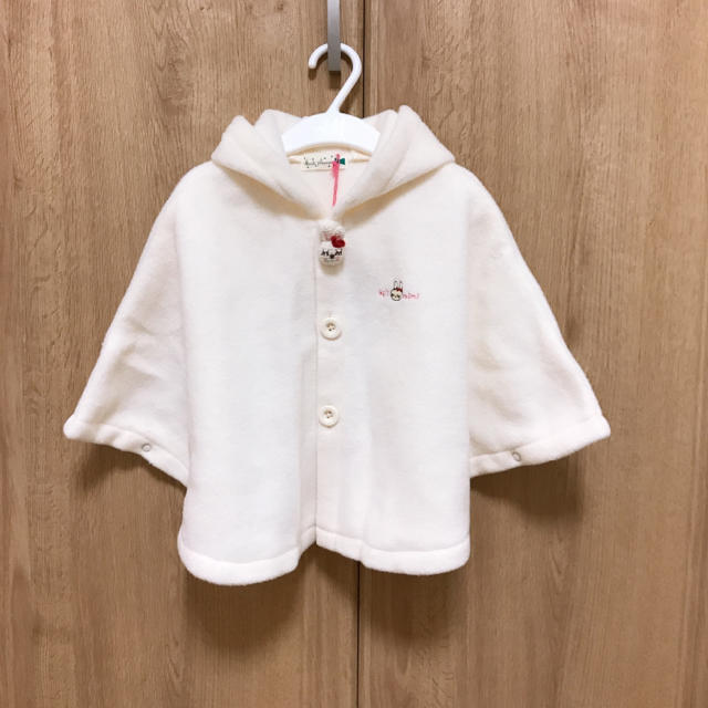 KP(ニットプランナー)のKP ベビーポンチョ 新品 キッズ/ベビー/マタニティのベビー服(~85cm)(カーディガン/ボレロ)の商品写真