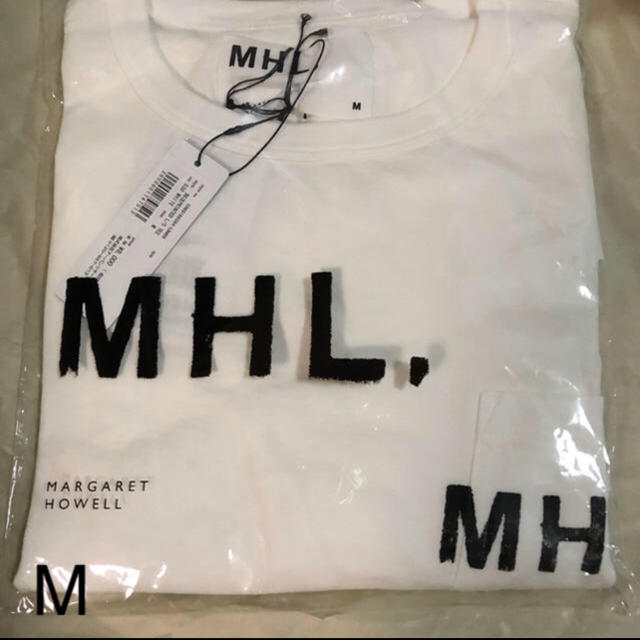 MARGARET HOWELL(マーガレットハウエル)のMサイズ 新品 長袖  MHL. 別注LONG-SLEEVE T-SHIRTS メンズのトップス(Tシャツ/カットソー(七分/長袖))の商品写真