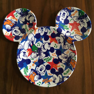ディズニー(Disney)のディズニーオリジナル食器  ミッキー柄  メラニン  割れない食器(プレート/茶碗)