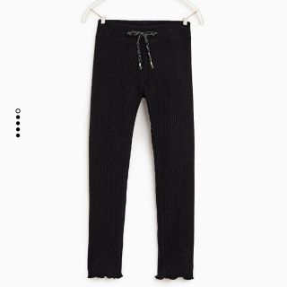 ザラ(ZARA)のリブニットレギンス(レギンス/スパッツ)