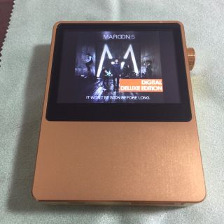 アイリバー(iriver)のak100 GOLD 美品(ポータブルプレーヤー)