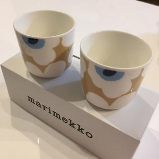 マリメッコ(marimekko)のmarimekko マリメッコ 人気のUNIKKOラテマグ 2点 新品送料込(グラス/カップ)