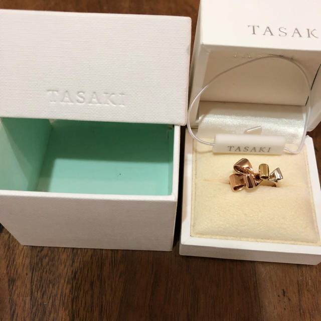 TASAKI(タサキ)のたんたん様専用TASAKI K18 SAKURA ulalaリング タサキ  レディースのアクセサリー(リング(指輪))の商品写真