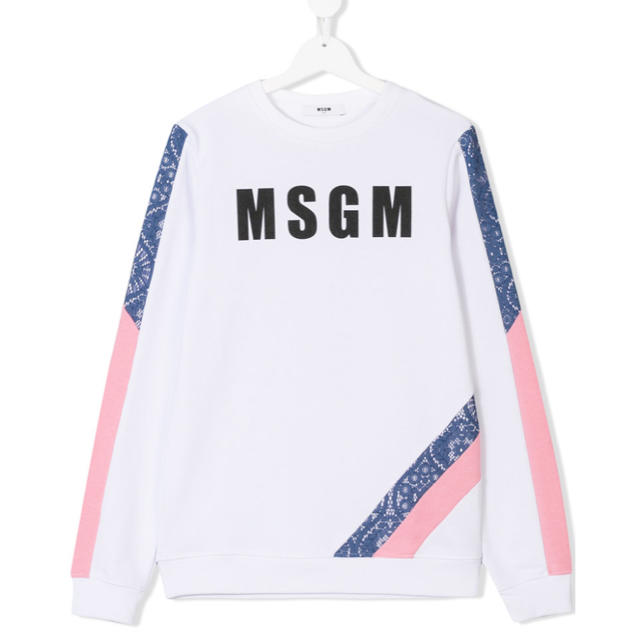 明日までこの価格‼️2018SS✨MSGM ロゴプリントレーススウェット ...