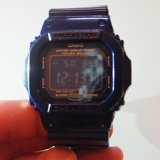 G-SHOCK(ジーショック)のG-SHOCK DW G-5600CC ネイビー ブルー メンズの時計(腕時計(デジタル))の商品写真