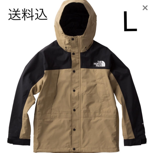 送料込 the north face mountain light jacket