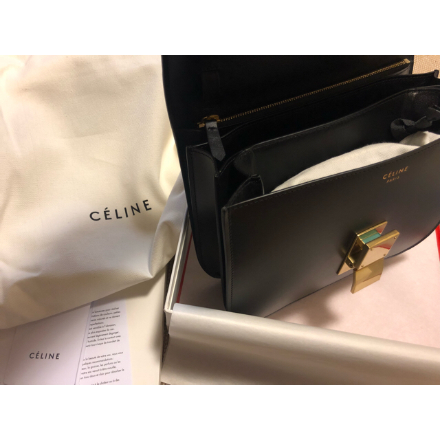celine(セリーヌ)のセリーヌ クラシックミディアム バック ブラック 黒 レディースのバッグ(ショルダーバッグ)の商品写真