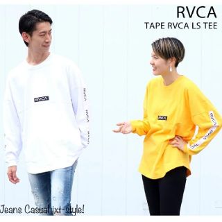 ルーカ(RVCA)のRVCA ロンＴ 白 Lサイズ(Tシャツ/カットソー(七分/長袖))