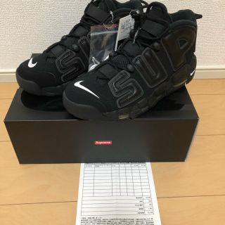 Supreme uptempo nikesuptempo モアテン シュプテン