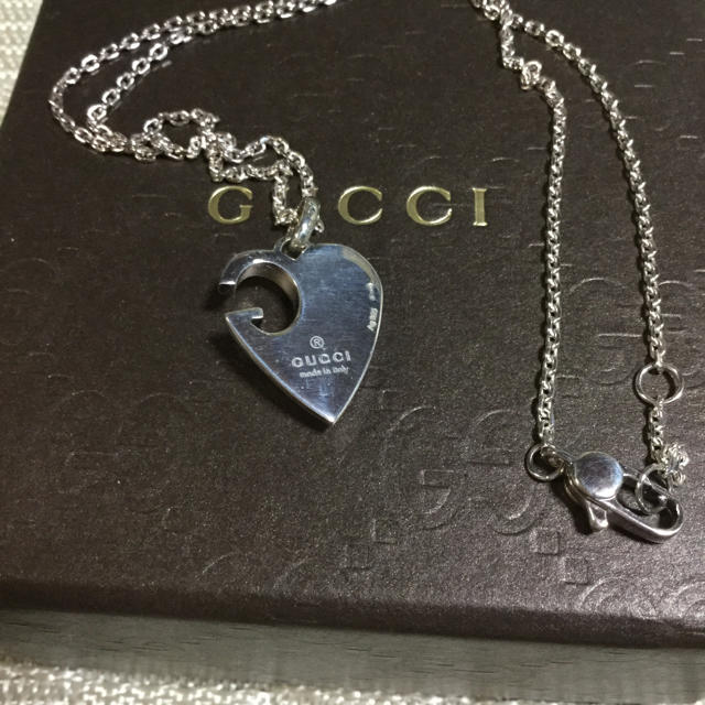 Gucci(グッチ)のグッチ ハートネックレス レディースのアクセサリー(ネックレス)の商品写真