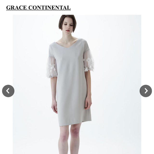 GRACE CONTINENTAL(グレースコンチネンタル)のグレースコンチネンタル お呼ばれワンピ☺︎ レディースのワンピース(ひざ丈ワンピース)の商品写真