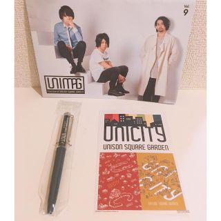 ユニゾンスクエアガーデン(UNISON SQUARE GARDEN)のUNISON SQUARE GARDEN FC 特典 ファン ボールペン シール(ミュージシャン)