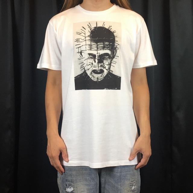 新品 ロンT 対応 映画 ヘルレイザー 魔導士 ピンヘッド Tシャツ S〜5XL