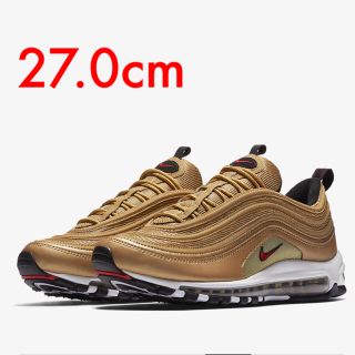 ナイキ(NIKE)のエアマックス97 ゴールド 27..0cm 新品未使用(スニーカー)