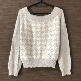 ロディスポット(LODISPOTTO)の美品♡ロディスポット♡ふんわり愛され千鳥柄ニット(ニット/セーター)