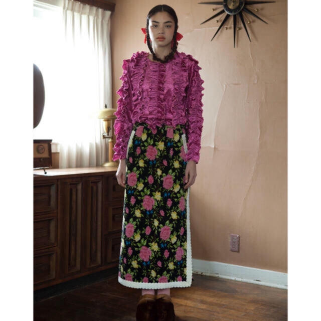 CANNABIS LADIES(カンナビス レディース)のsiiilon 花柄スカート シーロン レディースのスカート(ロングスカート)の商品写真