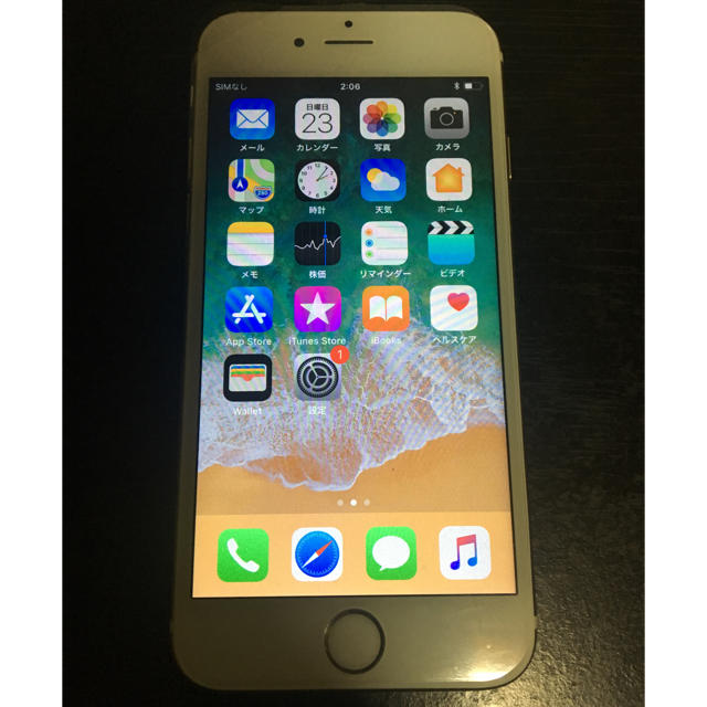 iPhone6s SIMフリー バッテリー新品！