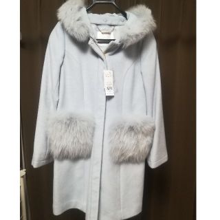 セシルマクビー(CECIL McBEE)の新品♡セシルマクビー　フォックスファー　ポケットファー　コート(ロングコート)