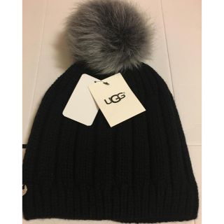 アグ(UGG)のUGG  ニット帽(ニット帽/ビーニー)