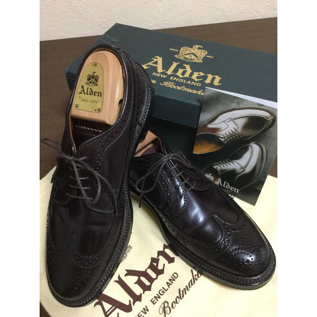 Alden(オールデン)の値下げ不可　オールデン 未使用品 975 コードバン メンズの靴/シューズ(ドレス/ビジネス)の商品写真