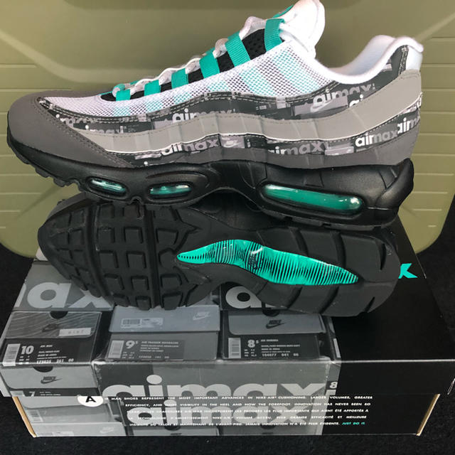 NIKE(ナイキ)のお値引き中！AIR MAX 95  PRNT アトモス JADE メンズの靴/シューズ(スニーカー)の商品写真