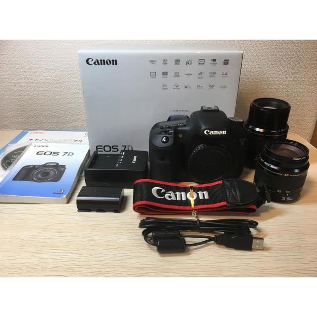 Canon キャノン EOS 7D 標準&超望遠ダブルズームセット