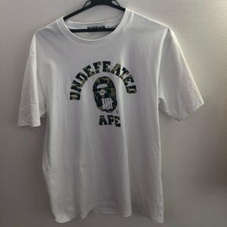 アベイシングエイプ(A BATHING APE)のBAPE×undefeated コラボ TEE(Tシャツ/カットソー(半袖/袖なし))