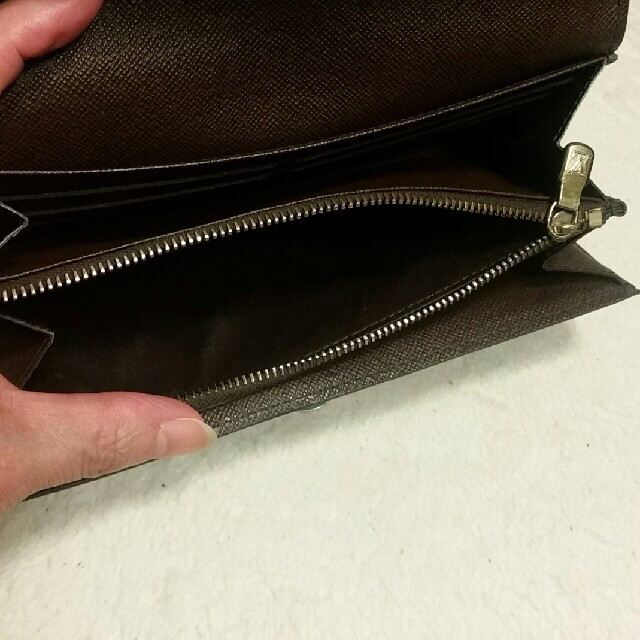 LOUIS VUITTON(ルイヴィトン)のルイヴィトン　ダミエ　長財布✨　正規品 レディースのファッション小物(財布)の商品写真