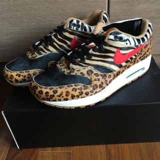 ナイキ(NIKE)の希少 NIKE AIR MAX 1 DLX エアマックス1 アニマル(スニーカー)