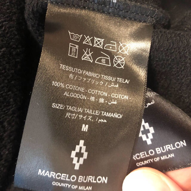 MARCELO BURLON(マルセロブロン)のマルセロバーロン  パーカー メンズのトップス(パーカー)の商品写真