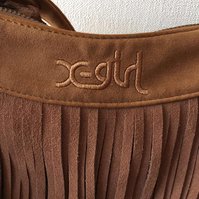 X-girl(エックスガール)の fringe shoulder bag レディースのバッグ(ショルダーバッグ)の商品写真