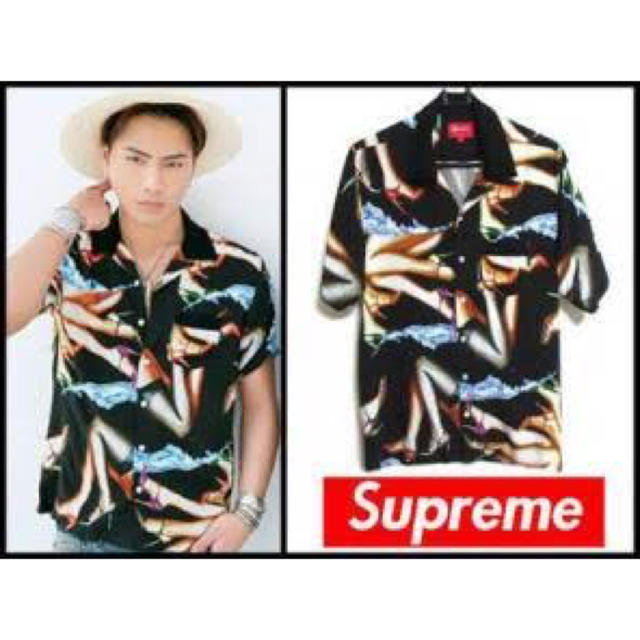 SUPREMEシュプリーム15SS Heels Shirtヒール総柄半袖シャツのサムネイル