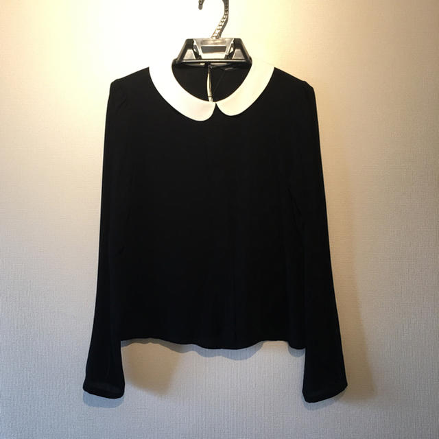 ZARA(ザラ)の新品 未使用 ZARA 襟付きブラウス  レディースのトップス(シャツ/ブラウス(長袖/七分))の商品写真