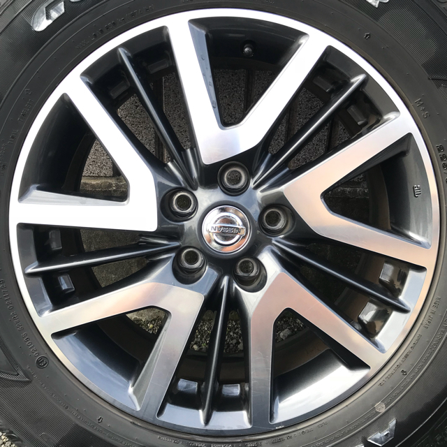 いします】 日産エクストレイルT32純正 ホイール/タイヤセット fnNXi