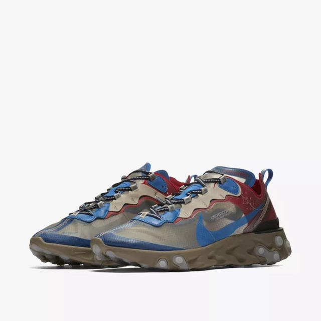 UNDERCOVER(アンダーカバー)のUNDERCOVER × NIKE REACT ELEMENT 87 メンズの靴/シューズ(スニーカー)の商品写真