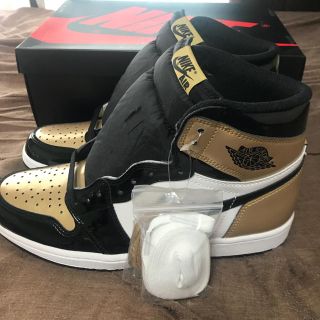 ナイキ(NIKE)のNIKE AIR JORDAN1 RETRO HIGH OG NRG GOLD(スニーカー)