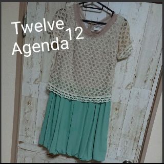 トゥエルブアジェンダ(12Twelve Agenda)のTwelve Agenda ワンピース(ミニワンピース)