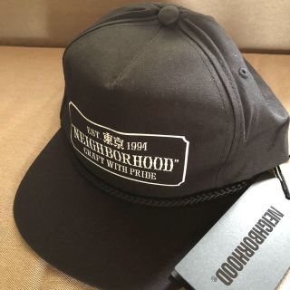 ネイバーフッド(NEIGHBORHOOD)の値下げ！ネイバーフッド キャップ ブラック 帽子 新品(キャップ)