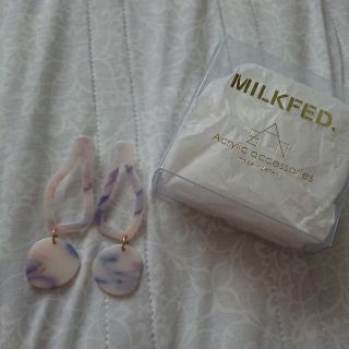 ミルクフェド(MILKFED.)のミルクフェド  sAn コラボ ピアス(ピアス)