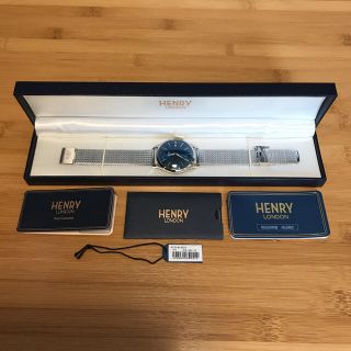 【新品試着のみ】HENRY LONDON HL-39-M-0029(腕時計)