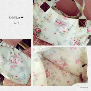 キャスキッドソン(Cath Kidston)のキャス♡花柄ハンドバッグ(ハンドバッグ)