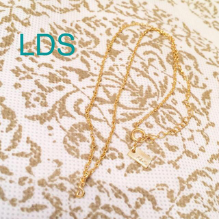 エルディーエス(LDS)のLDS イニシャルネックレス(ネックレス)