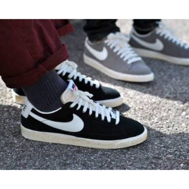 NIKE - ナイキ NIKE ブレーザー 新品未使用 24センチ 黒白の通販 NIKE - ナイキ NIKE ブレーザー 新品未使用 24センチ 黒白の通販