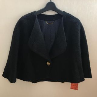 リリーブラウン(Lily Brown)の新品 タグ付き♡リリーブラウン ウールポンチョ風ジャケット ♡(ポンチョ)